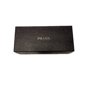 Prada Black Silver Sunglasses Gift Box